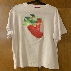 Leeann Huang Lenticular Strawberry T-Shirt